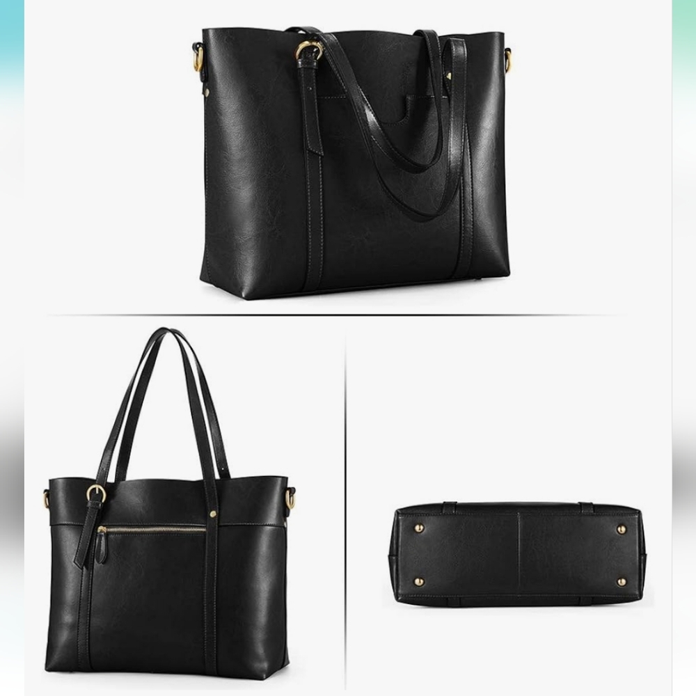 Kattee Leather Tote - Picture 3 of 16